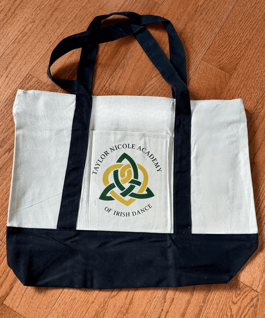 TNA Tote, TNA Bag, O'Malley Vest, Irish Dance Apparel, Irish Dance School Uniforms, Irish Dancewear Online, Irish Dance Practice Wear, Irish Dance Team Apparel, Comfortable Irish Dance Clothing, Kids Irish Dancewear