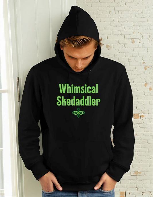 Trending_Black_Hoodie_Whimsical_Skedaddler_Hoodie_Funny_Irish_Dance_Hoodie_CoZy_Hoody_Pullover_Hoodie, Dan Crooks hoodie, Irish Dance Gift, Irish Dance Apparel