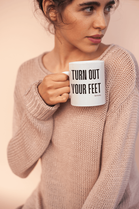 Turn Out Your Feet, Irish Dance Teacher Mug, Irish Dance Teacher Gift, Gift for Irish Dance Teacher, Funny Teacher Gift, 15oz