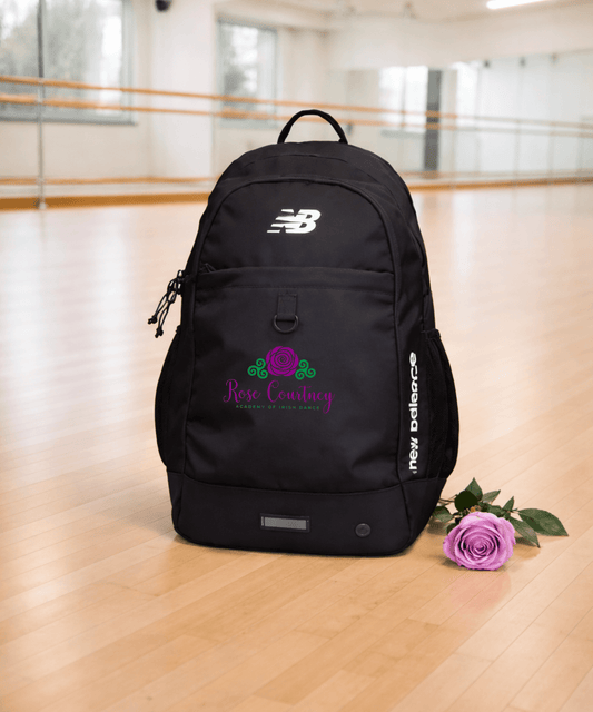 Irish Dance School Logo Backpack | Rose Courtney Design
