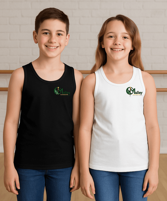 Irish Dance School Logo, O'Malley Tank Top, Irish Dance School gear, Irish Dance Apparel, Irish Dance Spirit Wear