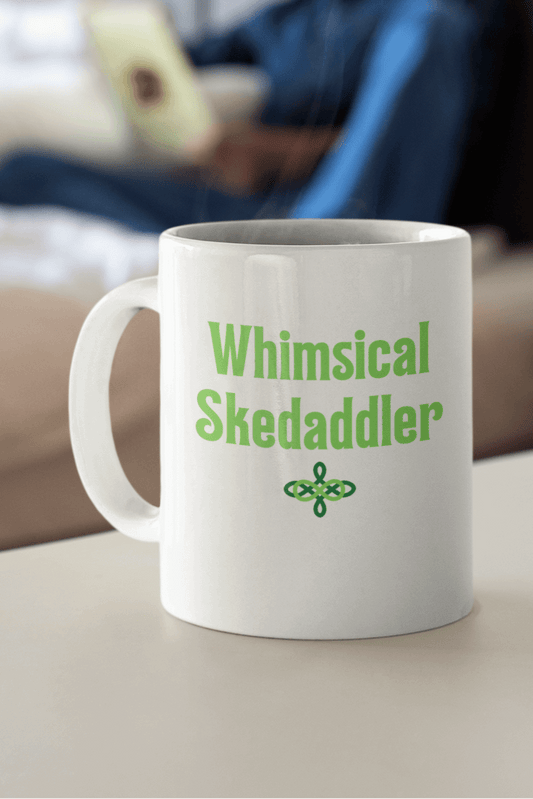 Whimsical Skedaddler, Irish Dance Mug, Funny Irish Dance Mug, Ceramic Mugs, Irish Dance Gifts, Unique Irish Dance