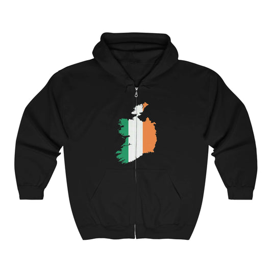 Ireland and her dances Heavy Blend Full Zip Hooded SweatshirtHoodieBest Seller,birthday gift,Christmas Gift,clover,Clovers,Comfy,Custom Zip Up Hoodie,Cute Zip up Hoodie,Dance Hoodie,Dance Mom Gift,dance pullover,Dance Teacher Gift,Dance Teacher Gifts,Danc