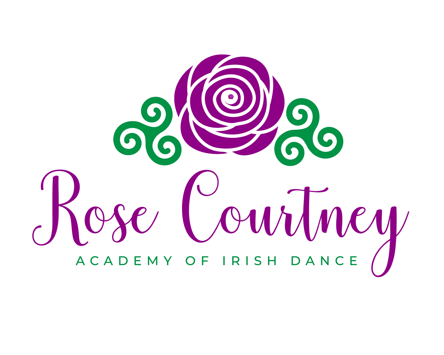 Rose Courtney Irish dance school gear Irish dance apparel Custom Irish dance school jackets Irish dance team bags Irish dance hoodies Dance school merchandise Irish dance supporter gear Personalized Irish dance school clothing Irish dance warm-up outfits