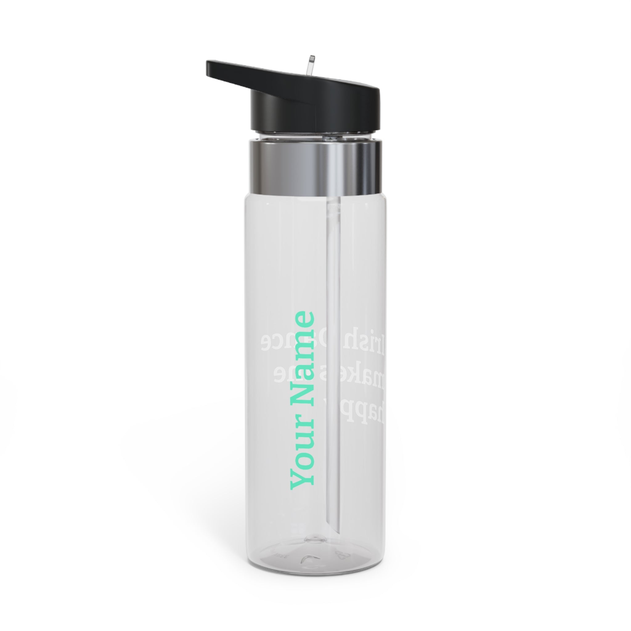 Irish Dance Makes Me Happy Personalized Water Bottle- 20oz
