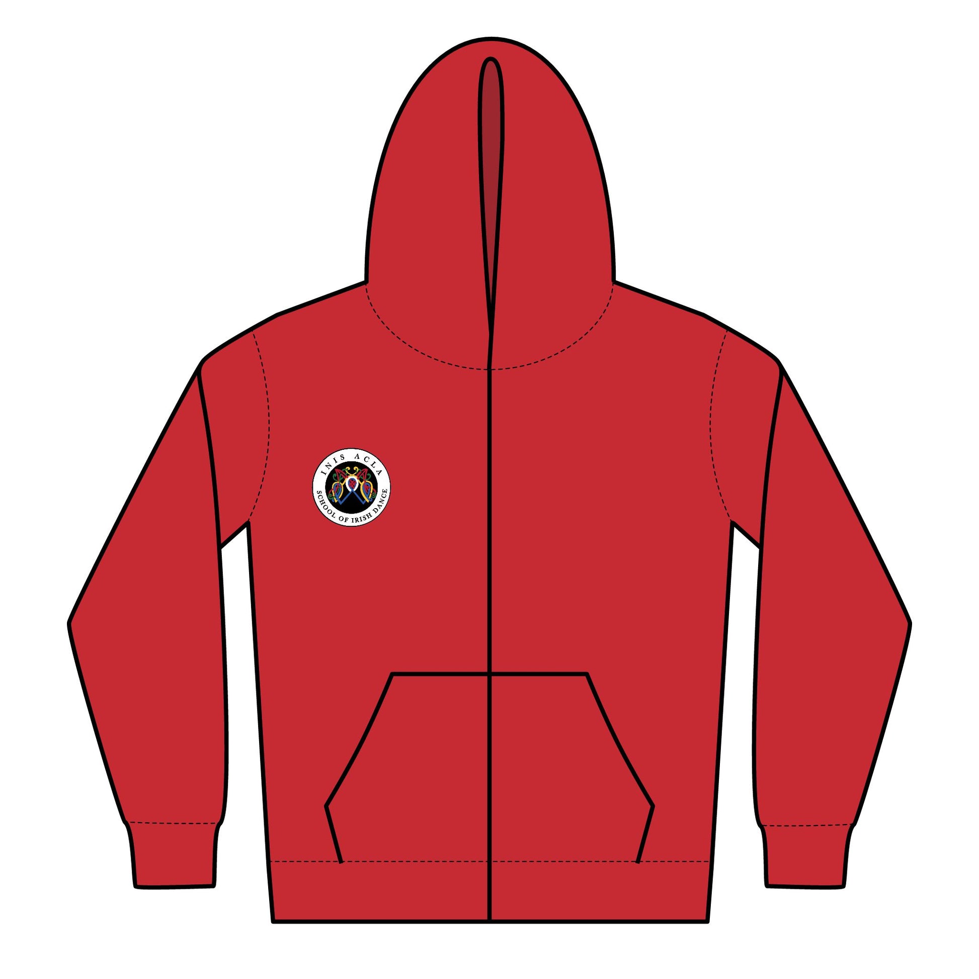 Irish Dance Hoodie, Irish Dance School Merch, Irish Dance Logo Sweatshirt, Irish Dance Jumper, comfy sweater