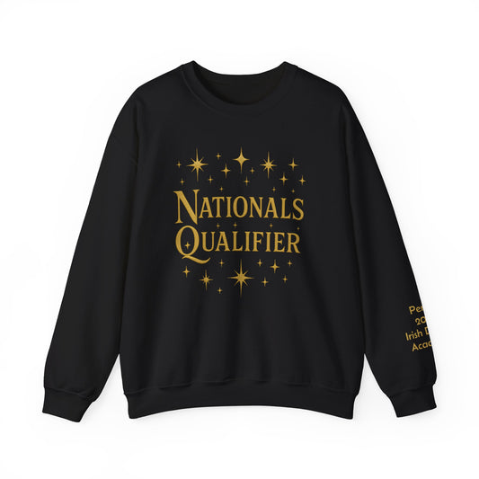 Nationals Qualifier Crewneck — Personalized Milestone Sweatshirt