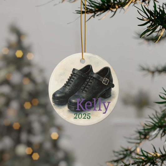 Irish Dance Hard Shoe Ornament