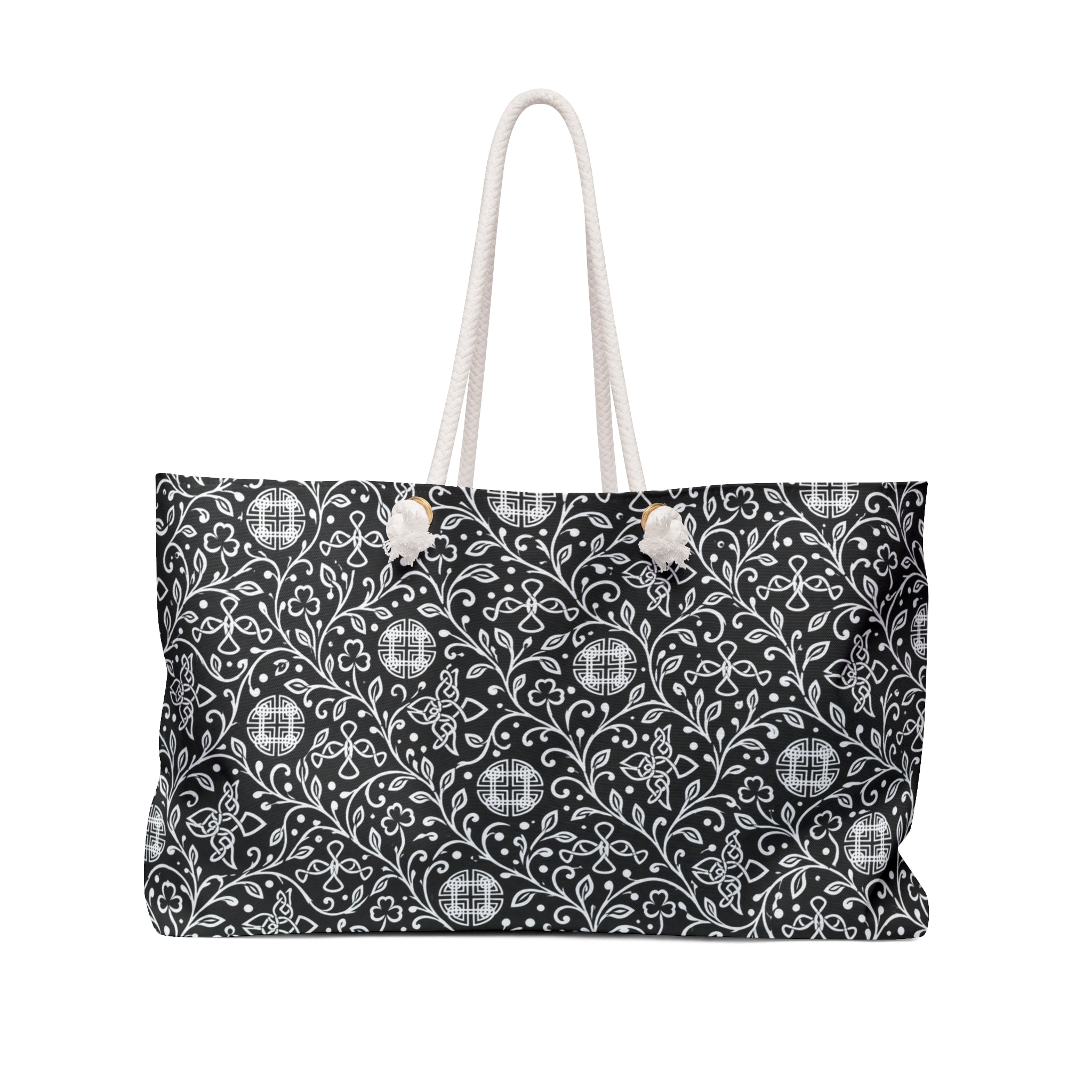 Foy School of Irish Dance weekender bag with rope handles - feis travel tote