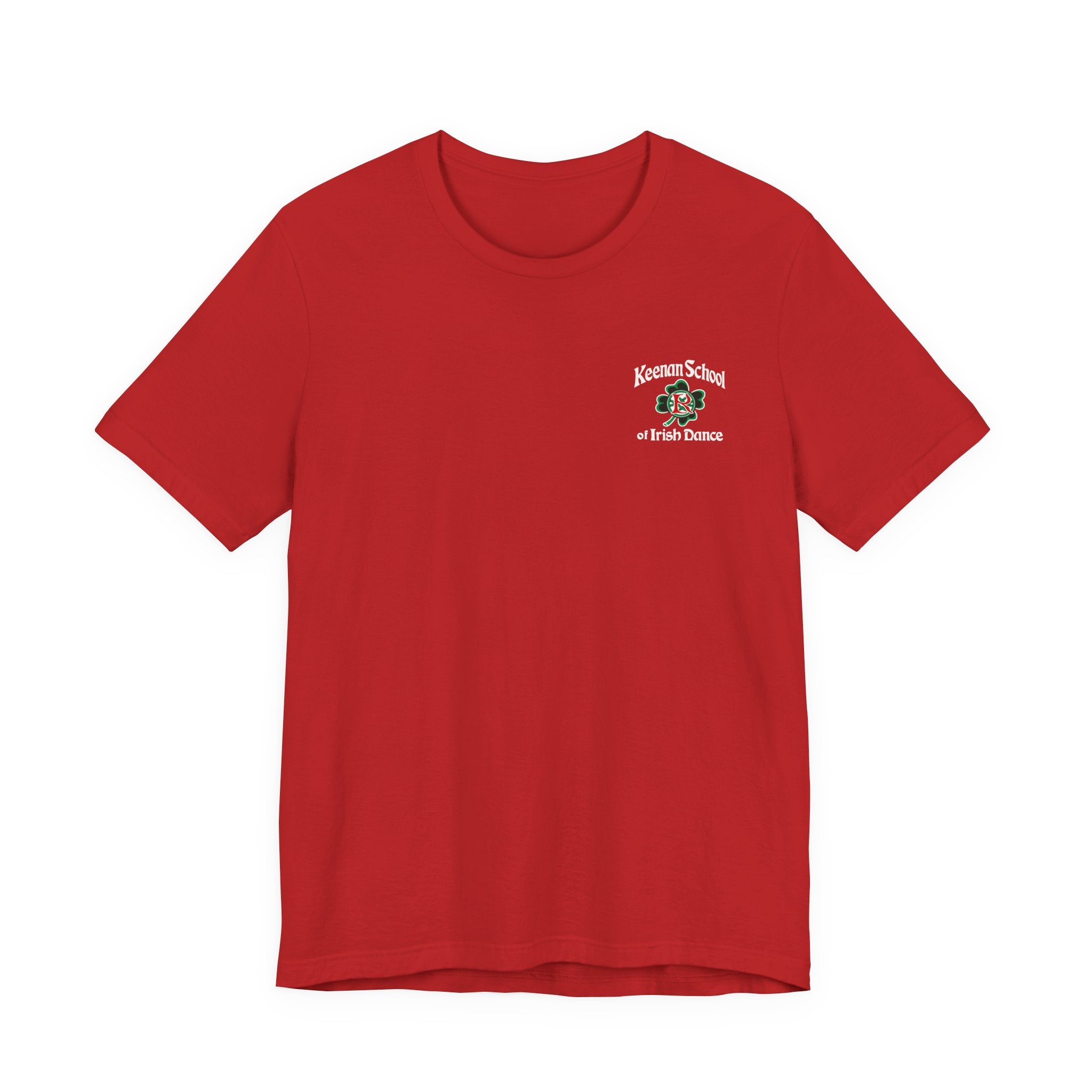 Keenan adult t-shirt, detail view