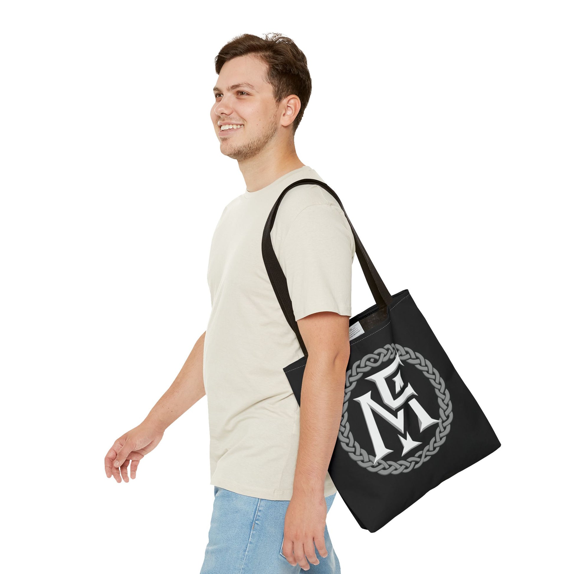 Montgomery Frank Tote, affordable Irish Dance School Merch, Irish Dance Logo Gear, Irish Dance School Gear, Irish Dance Apparel, MF Tote Bag
