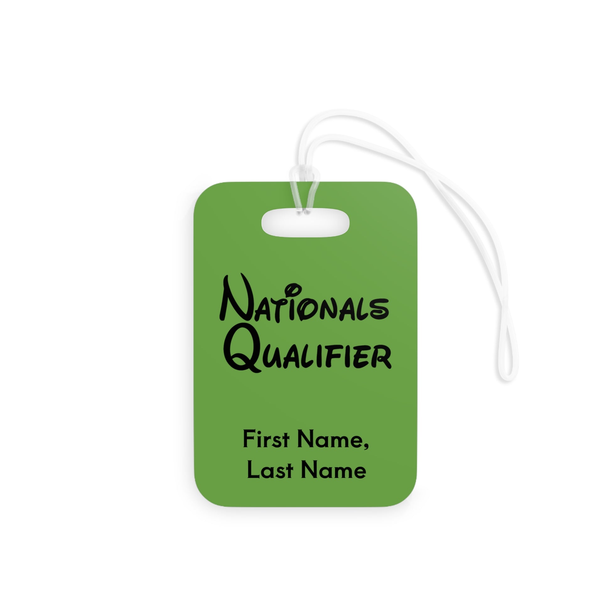 Nationals Qualifier Gift, Irish Dance Personalized Luggage Tag