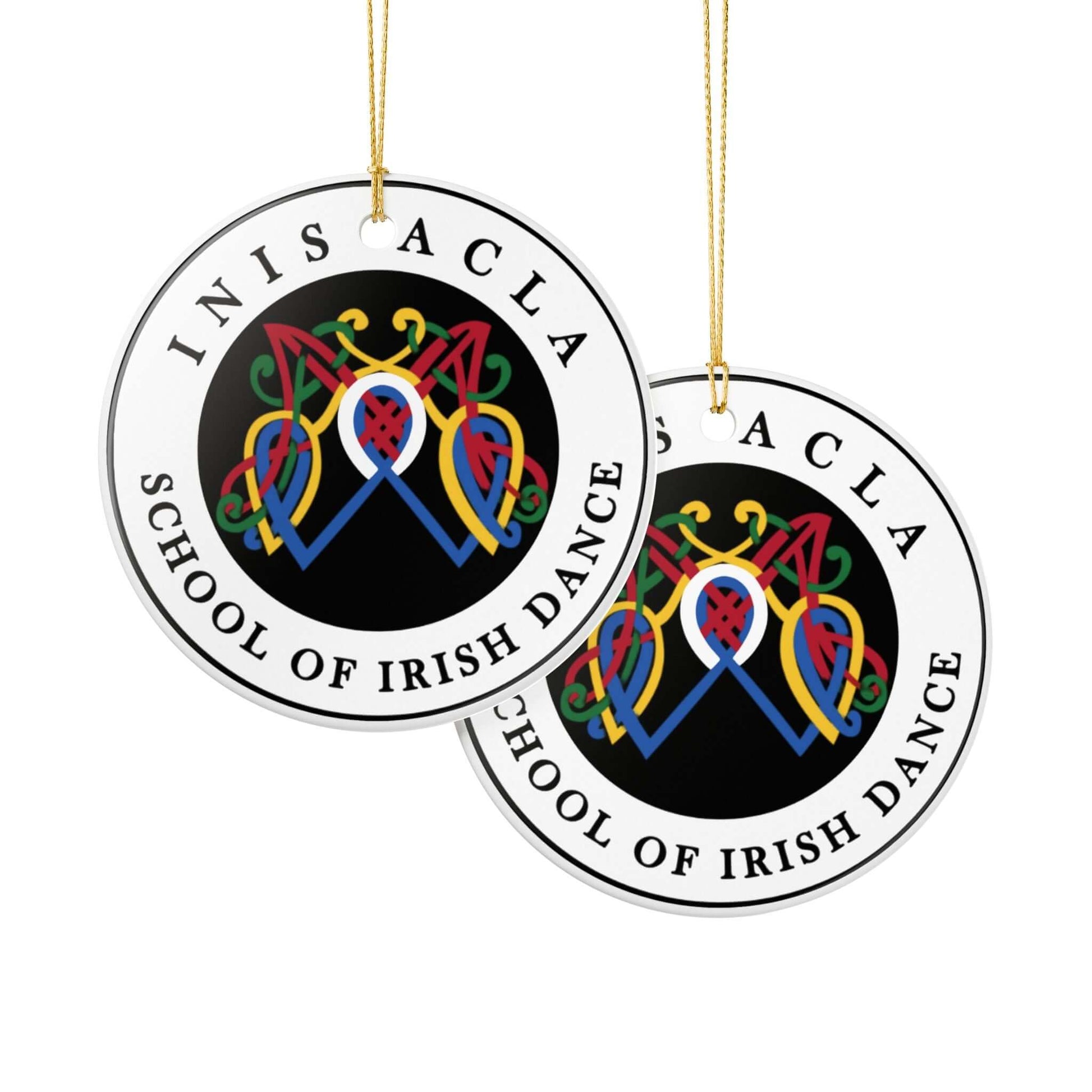 Irish Dance Christmas Ornament, School Ornament, Dance School Merch