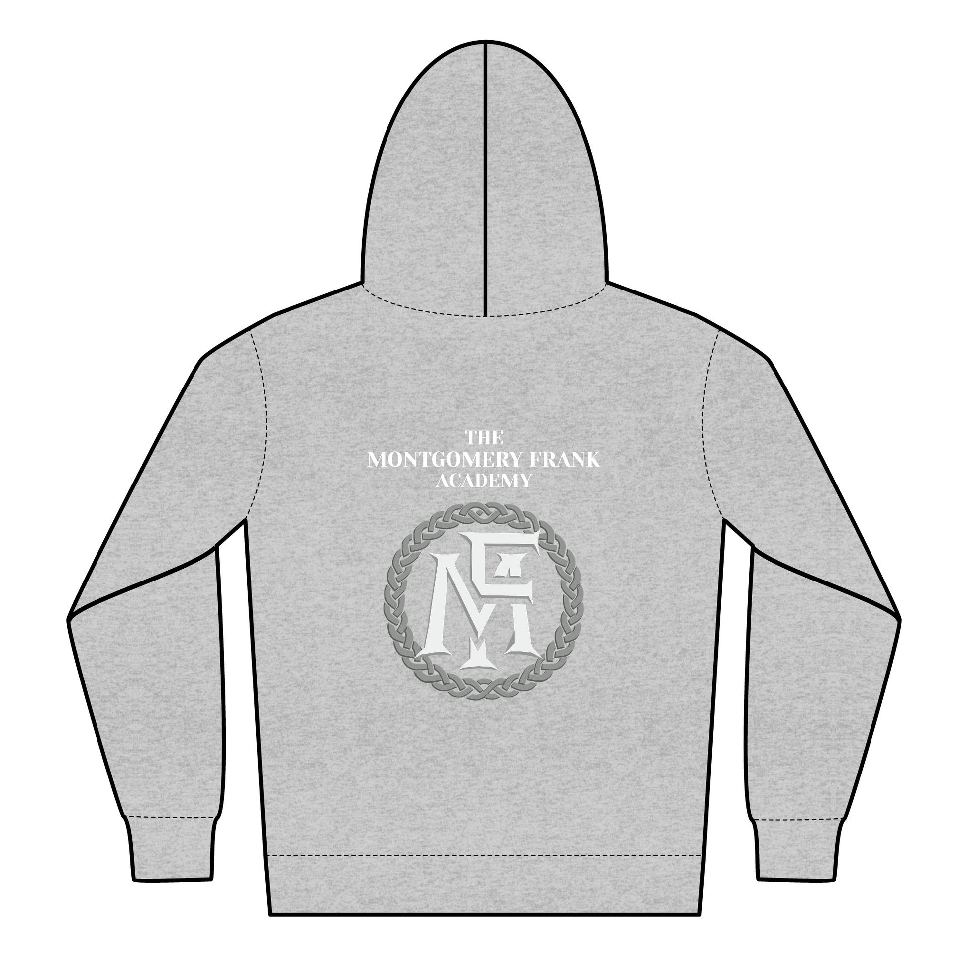 Montgomery Frank Hoodie, affordable Irish Dance School Merch, Irish Dance Logo Gear, Irish Dance School Gear, Irish Dance Apparel, Irish Dance Hoodie