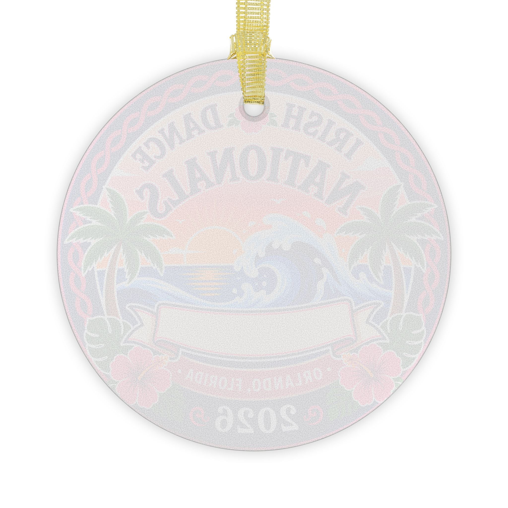 2026 Orlando Nationals Glass Ornaments