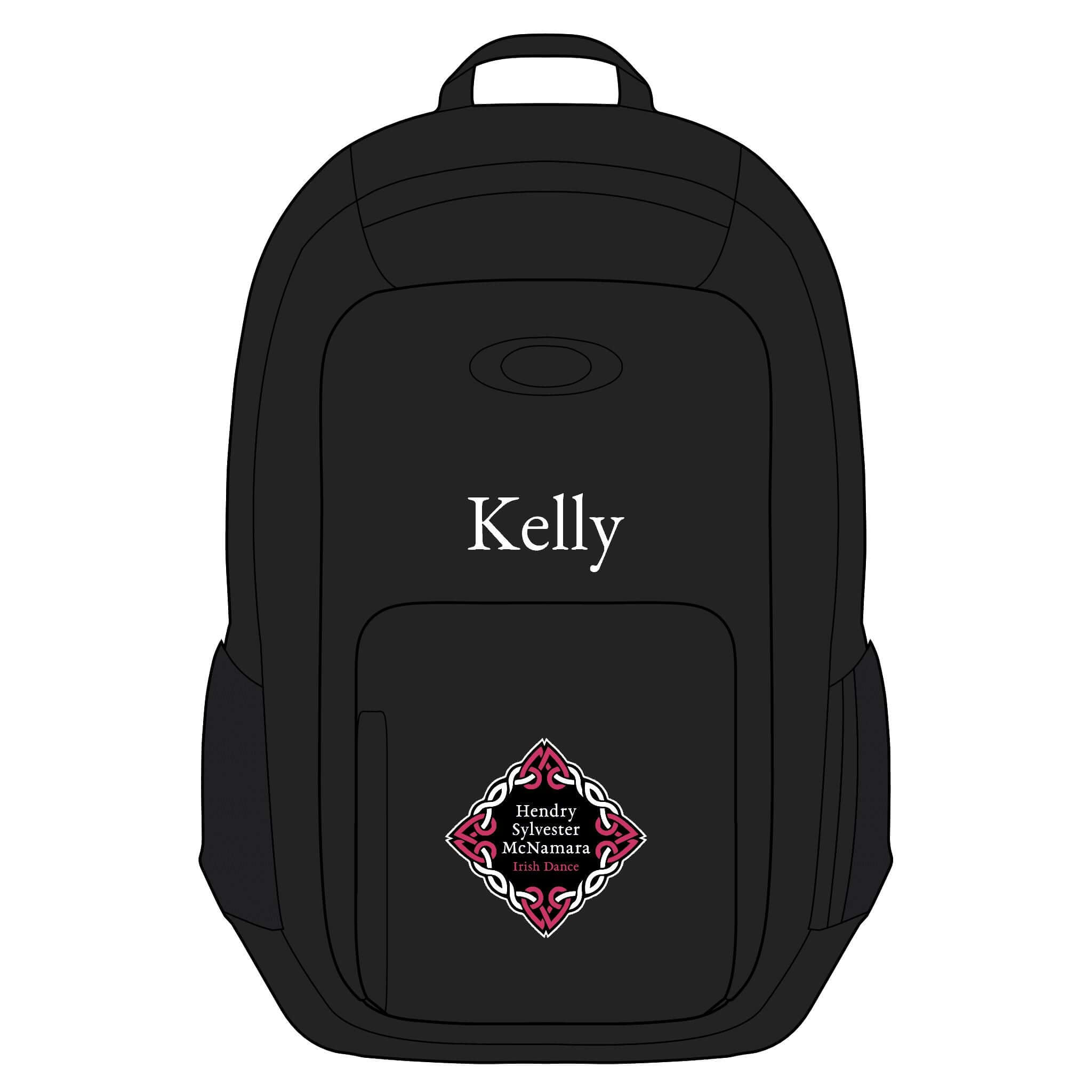 Irish Dance Bag, Irish Dance Backpack. HSM Backpack, Irish Dance Embroidered Backpack, Irish Dance School Gear