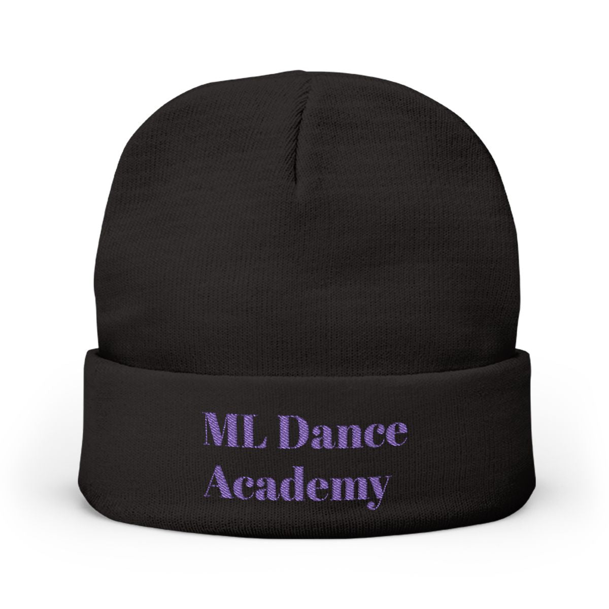 ballet beanie, personalized ballet beanie, ballet school hat, custom dance team beanie, ML Academy