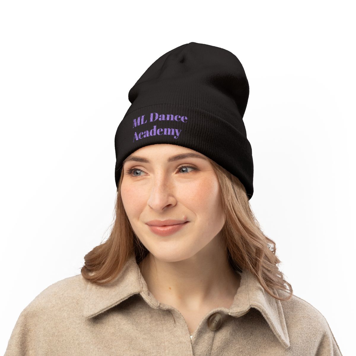 ballet beanie, personalized ballet beanie, ballet school hat, custom dance team beanie