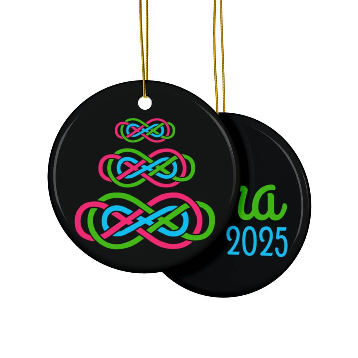 School logo Merch, Irish Dance Christmas Ornament, Irish Dance Decor, Personalized School Ornament