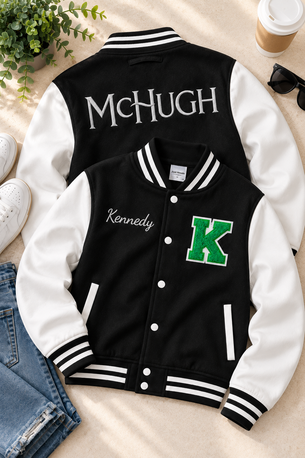 McHugh Embroidered Varsity Jacket ☘️ Irish Dance Jacket