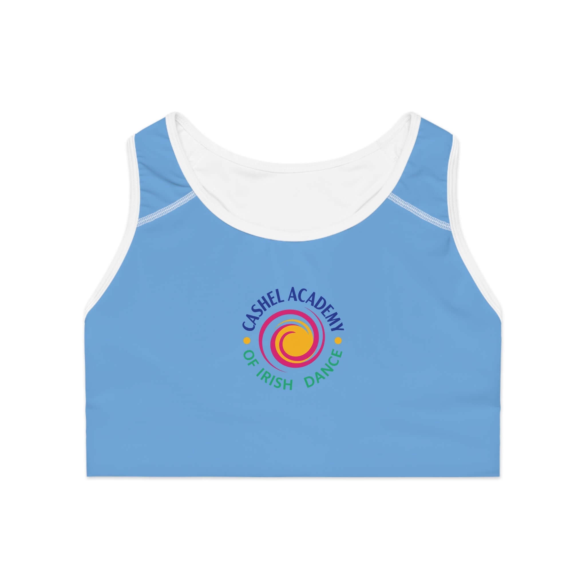 Cashel Academy of Irish Dance Sports Bra, Irish Dance Practice Gear, Irish Dance Spirit Wear, Irish Dance Bra