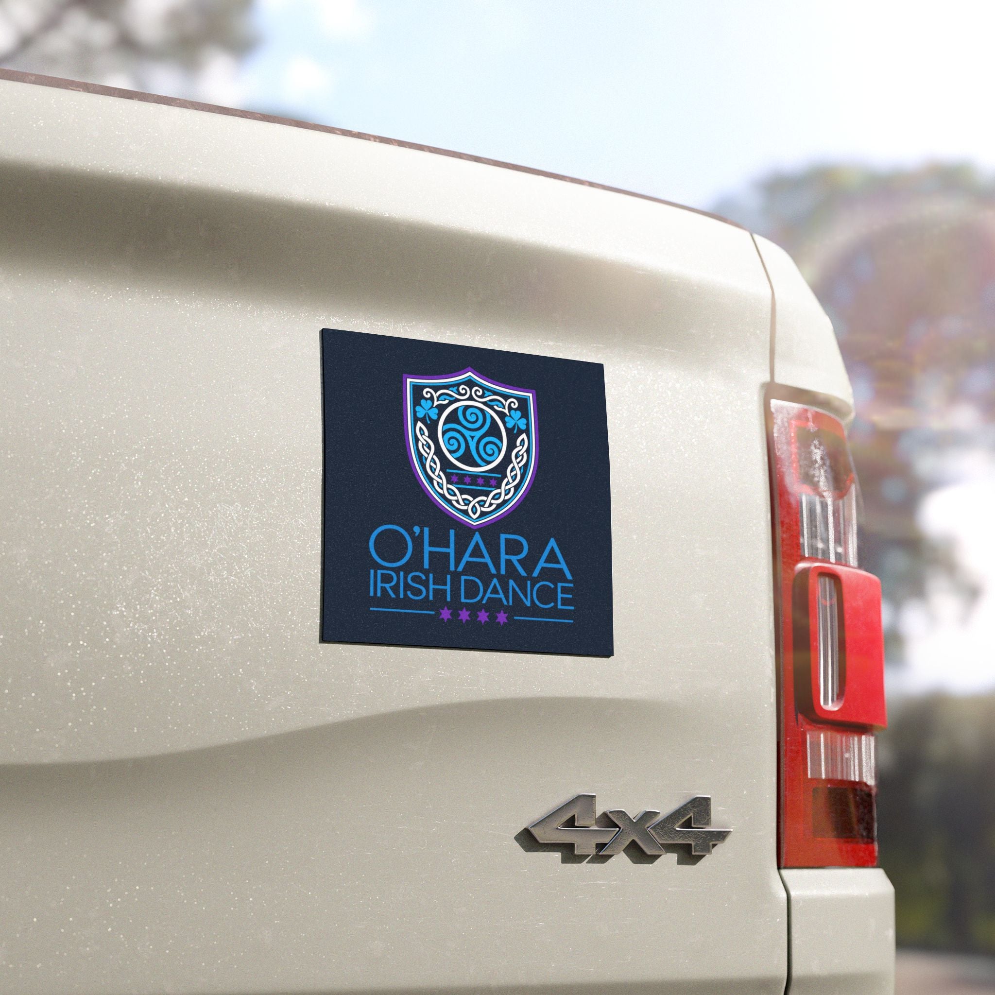 O'Hara Irish Dance Car Magnet - 5x5"