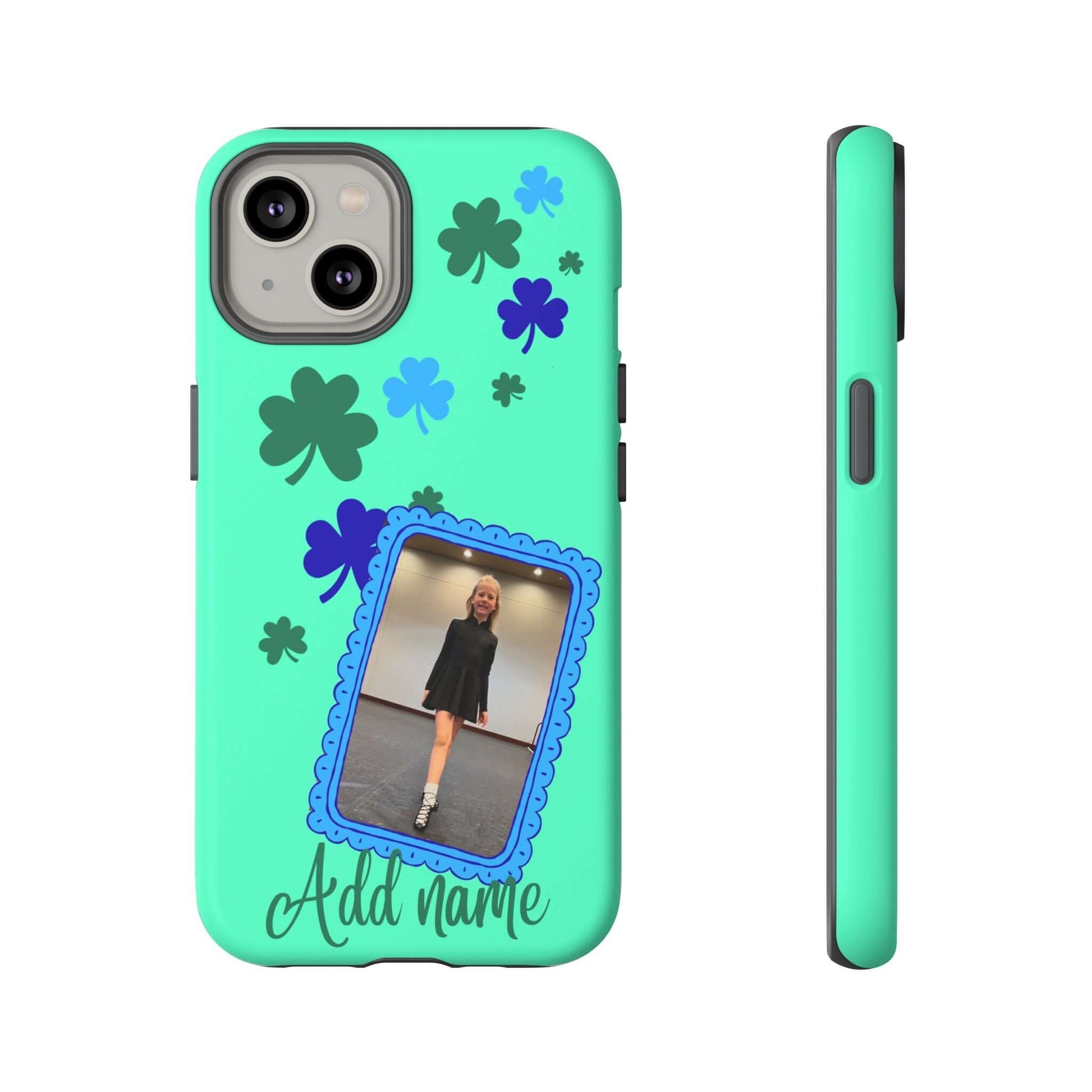Shamrock Phone Case, Irish Dance Phone Case