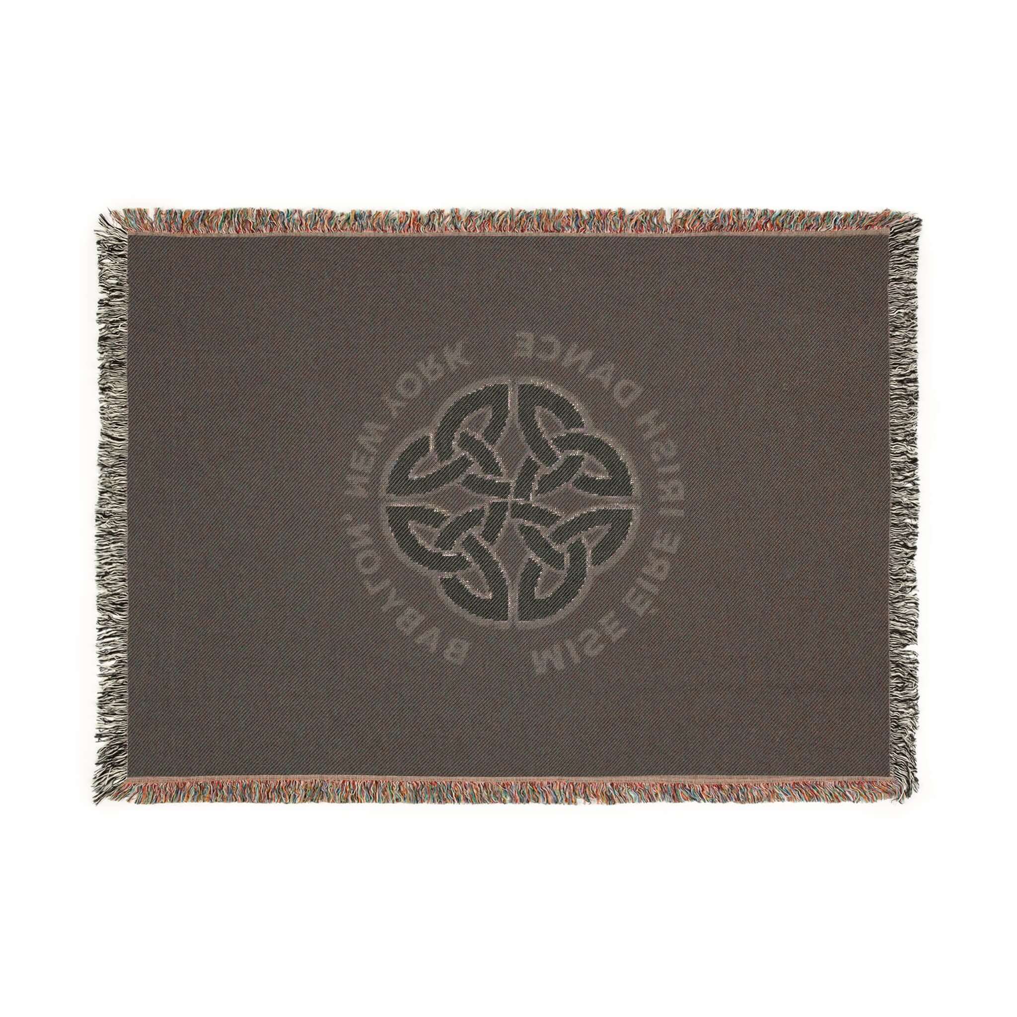 Mise Éire Woven Blanket | Irish Dance Cotton Throw Blanket