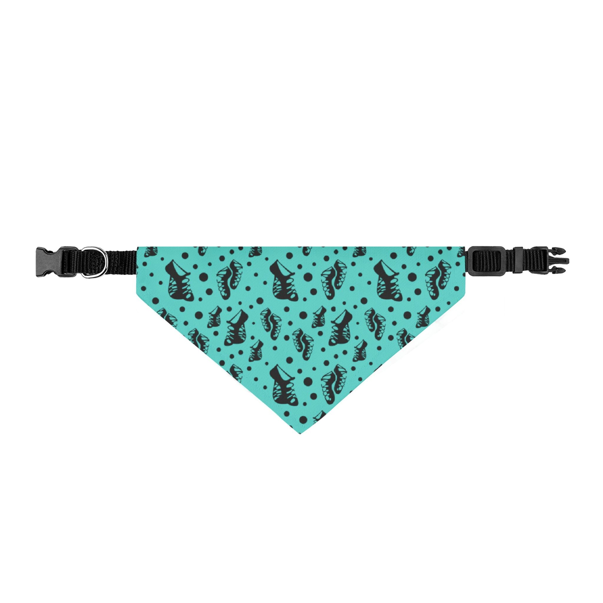 Irish dance soft shoe dog bandana, Irish dance pet gift for dogs and cats