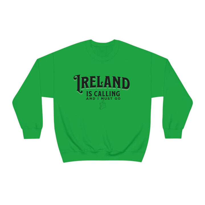 Ireland is Calling and I must Go Unisex Heavy Blend Crewneck Sweatshirt