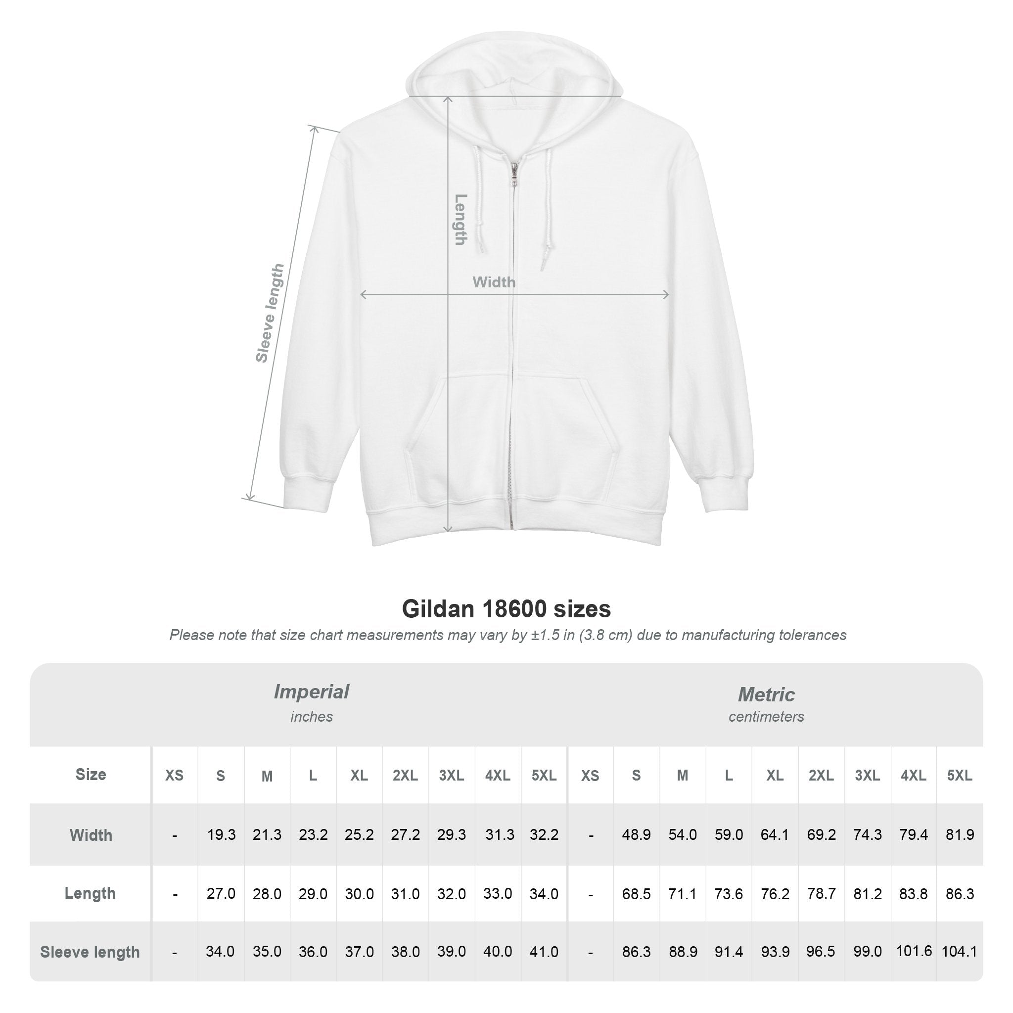 Bell School Adult Full-Zip Hoodie — Personalized
