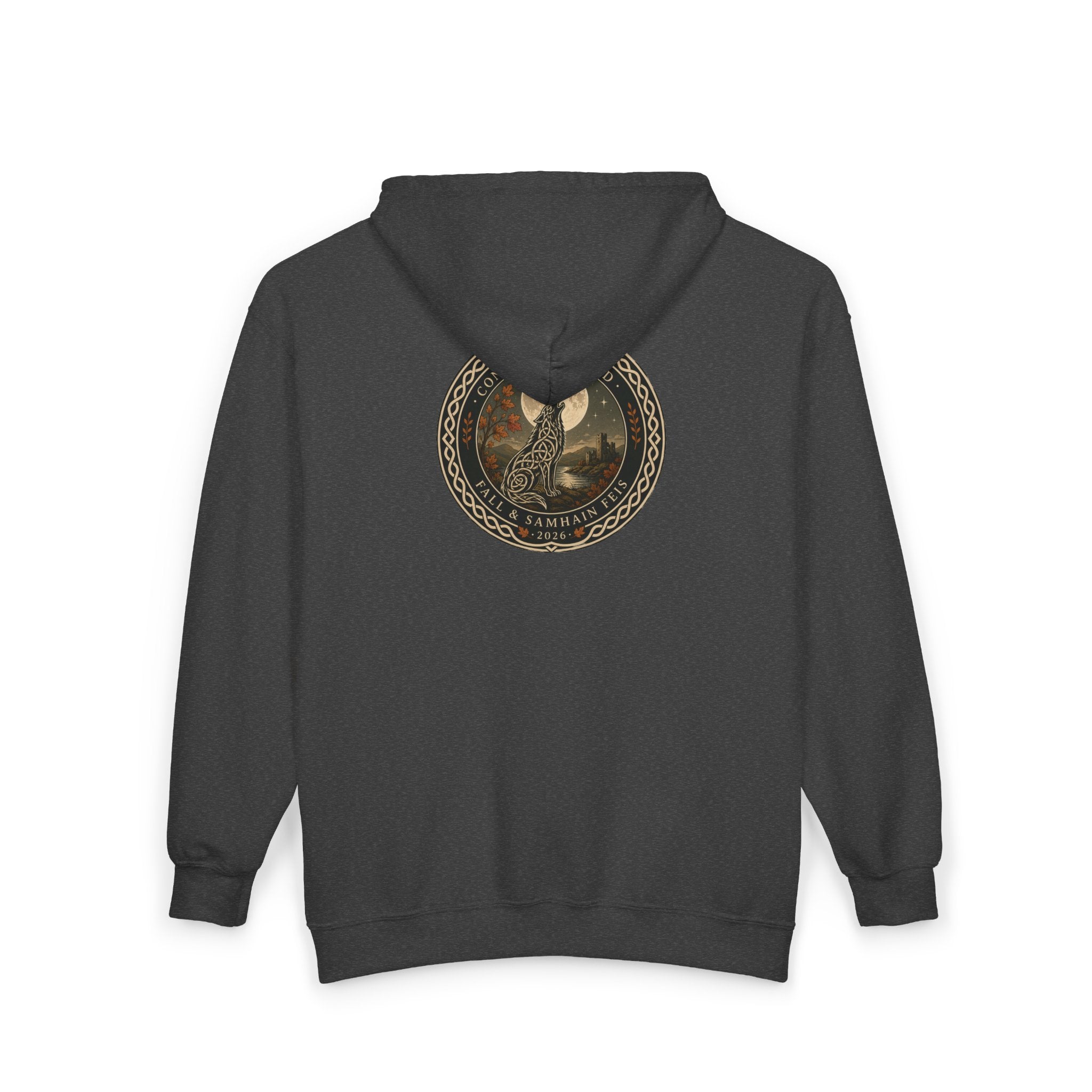 Connick School & Reid Academy Fall & Samhain Feis Full Zip Hoodie
