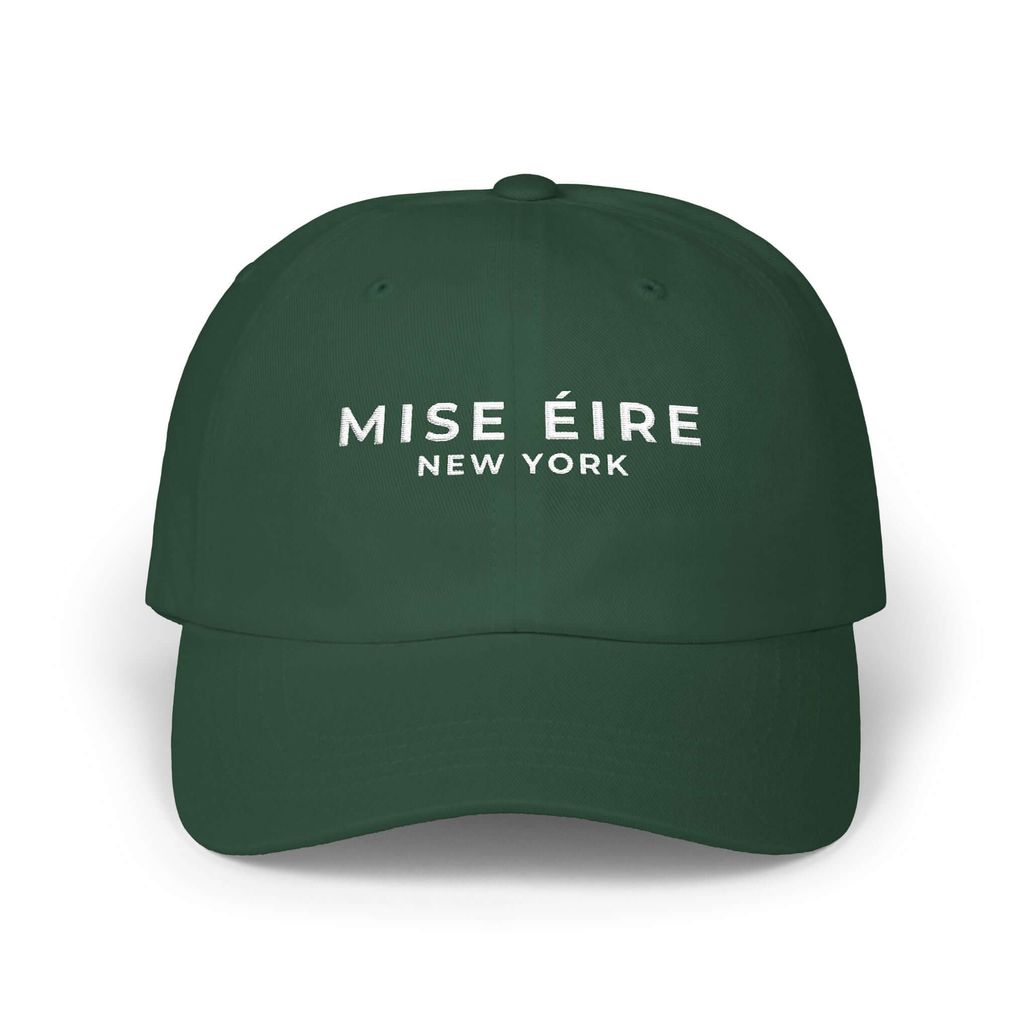 Mise Éire Embroidered Baseball Hat | Irish Dance School Cap