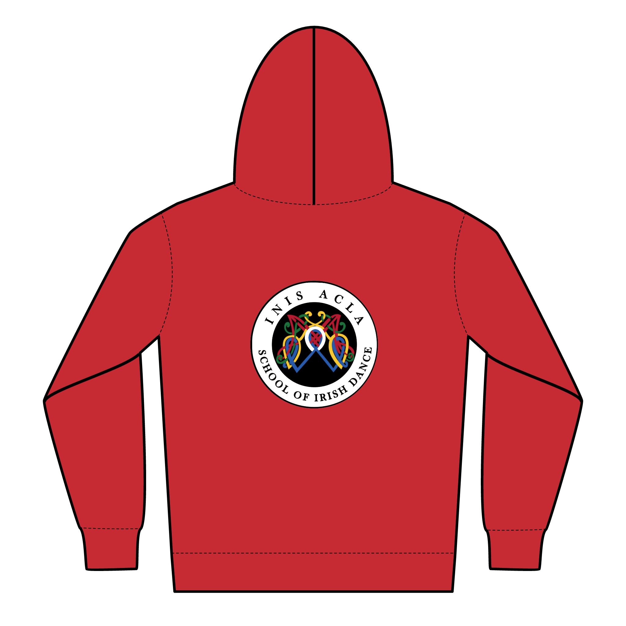 Irish Dance Hoodie, Irish Dance School Merch, Irish Dance Logo Sweatshirt, Irish Dance Jumper, Inis Acla