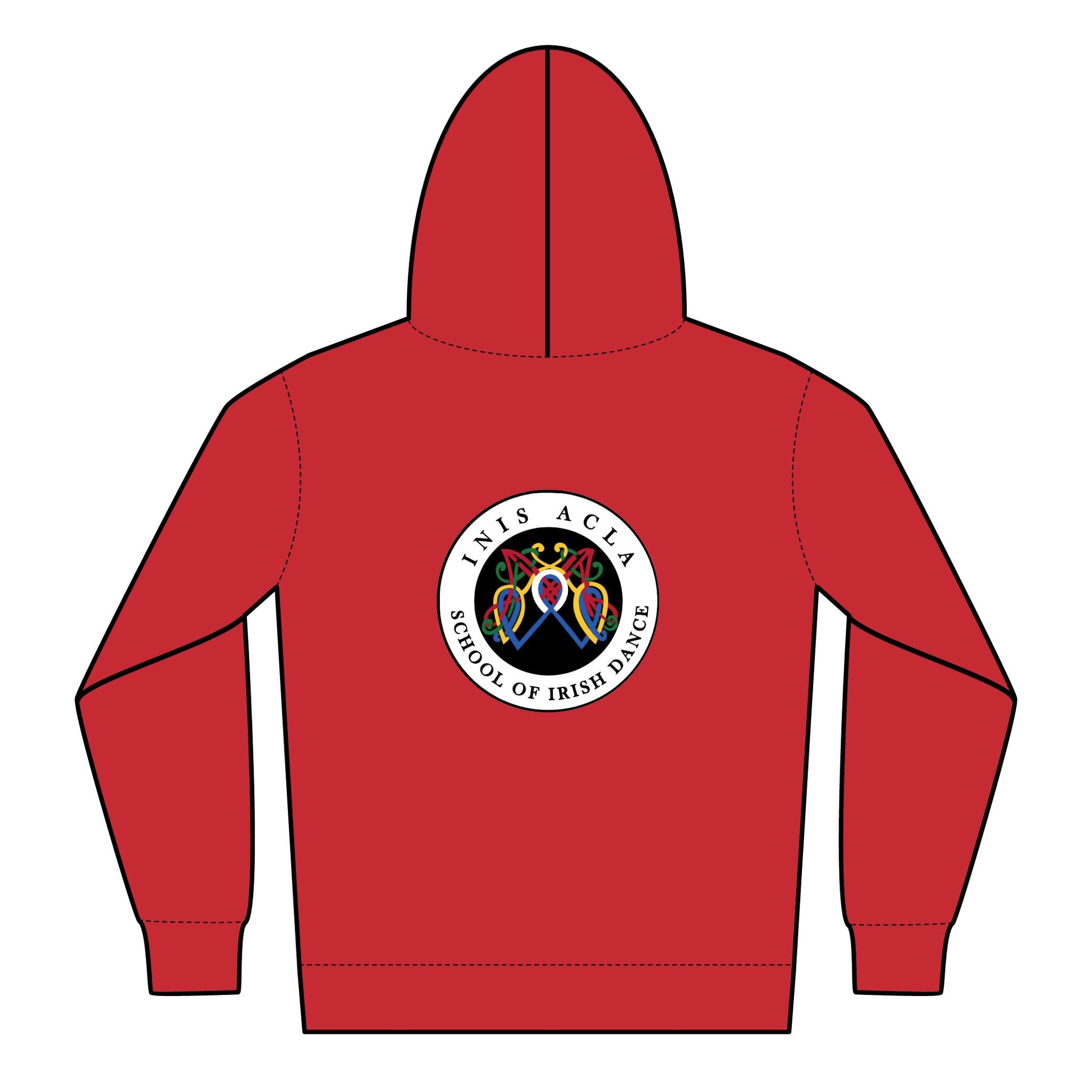 Irish Dance Hoodie, Irish Dance School Merch, Irish Dance Logo Sweatshirt, Irish Dance Jumper, Inis Acla