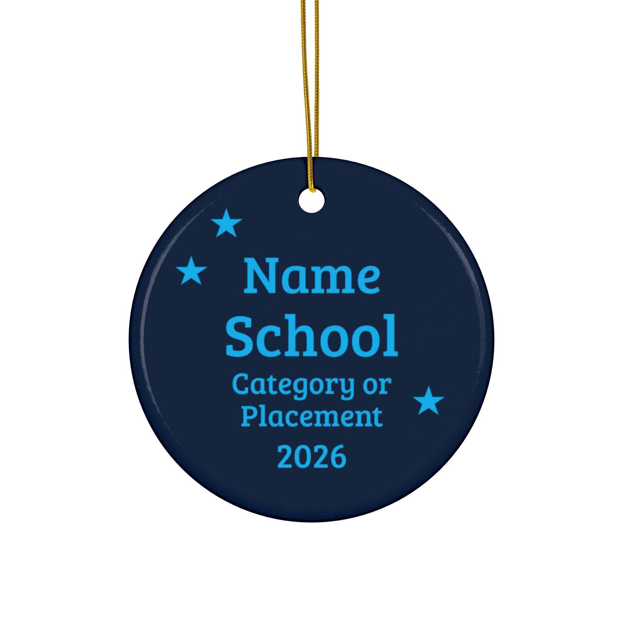 Southern Region Oireachtas 30th Anniversary Personalized Ornament | Dallas, Texas 2026
