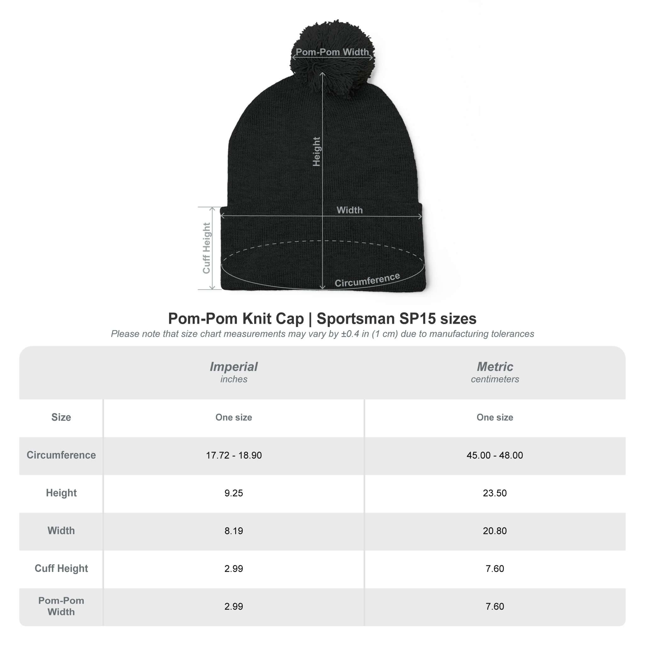 Irish Dance School Hat: Moran Pom-Pom Knit Cap