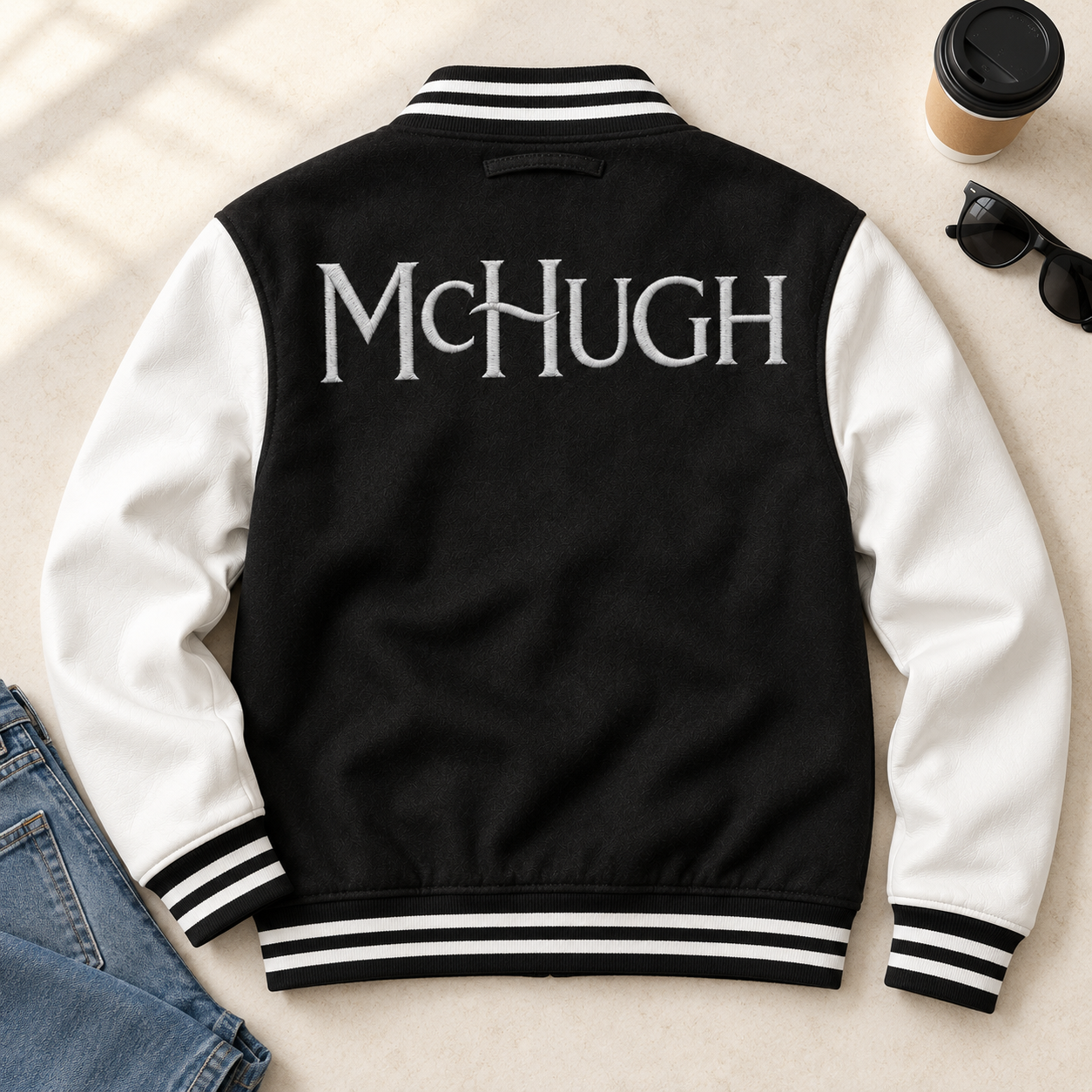 McHugh Embroidered Varsity Jacket ☘️ Irish Dance Jacket