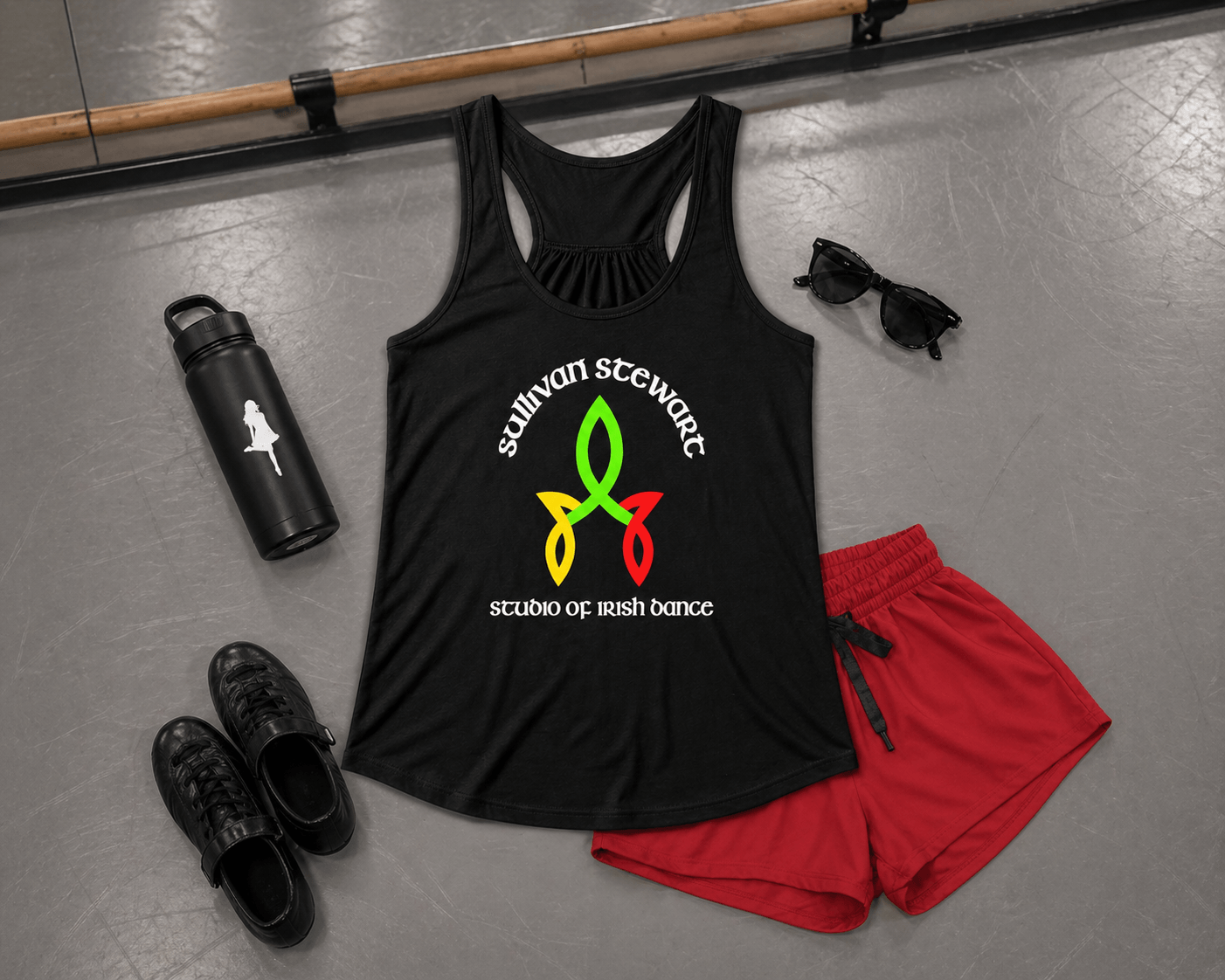Affordable Irish Dance, Sullivan Stewart Studio of Irish Dance Tank Top, School Tank Top