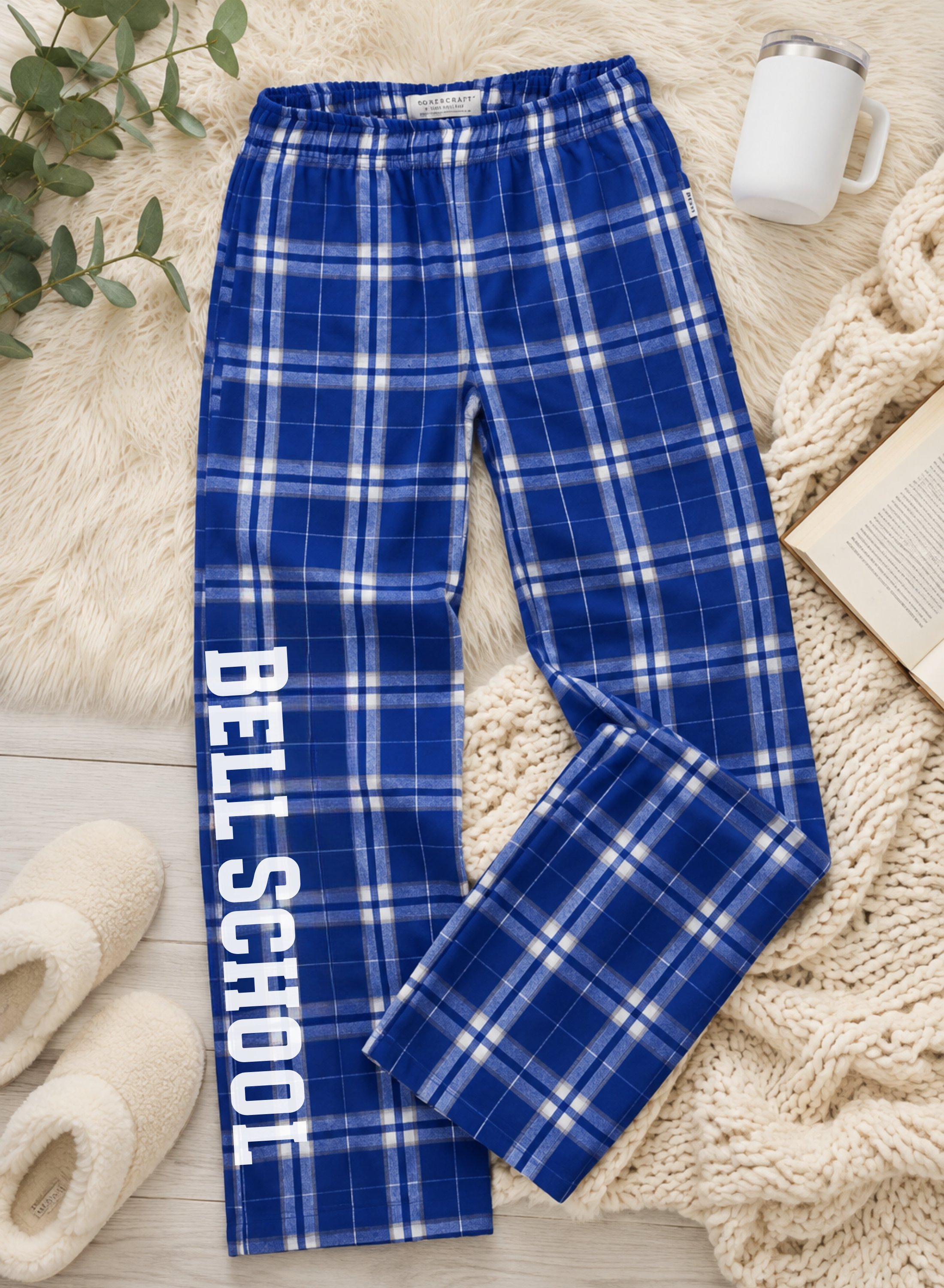 Bell School Boxercraft Flannel Shorts & Pants