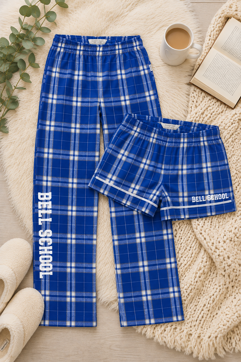 Bell School Boxercraft Flannel Shorts & Pants