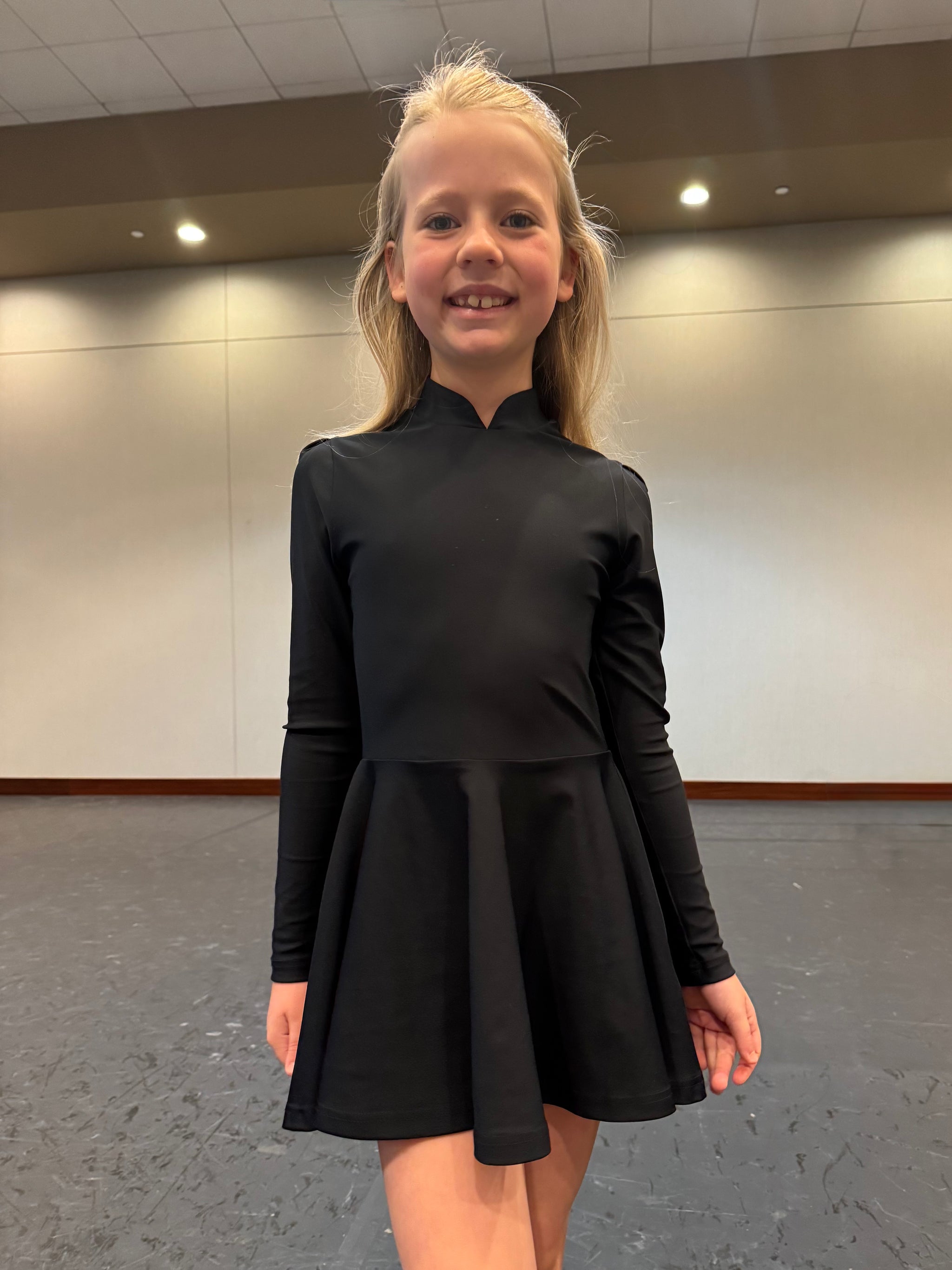 The Little Blackout Dress (LBD) – Irish Dance Elegance Age 7/8