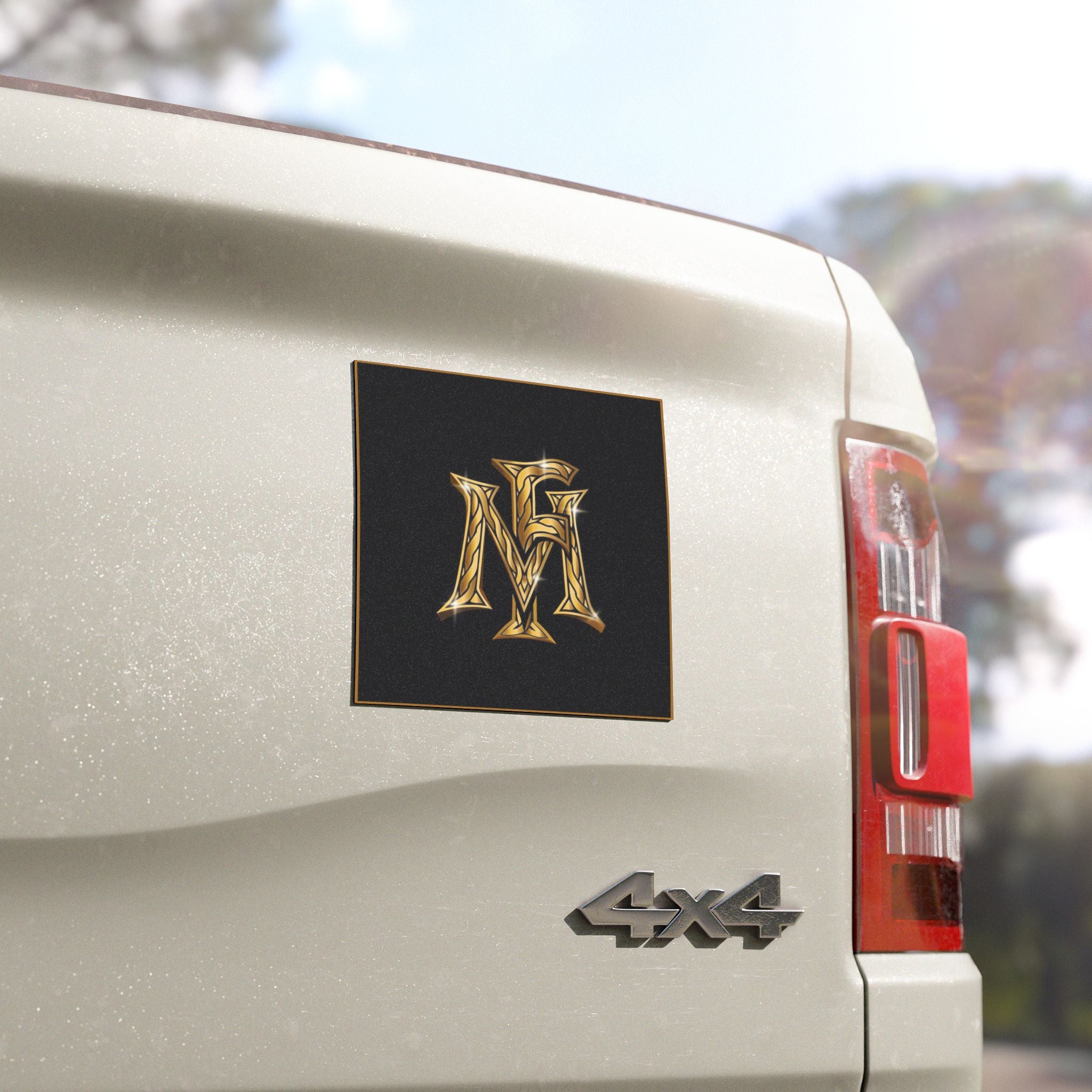 Montgomery Frank Car Magnet