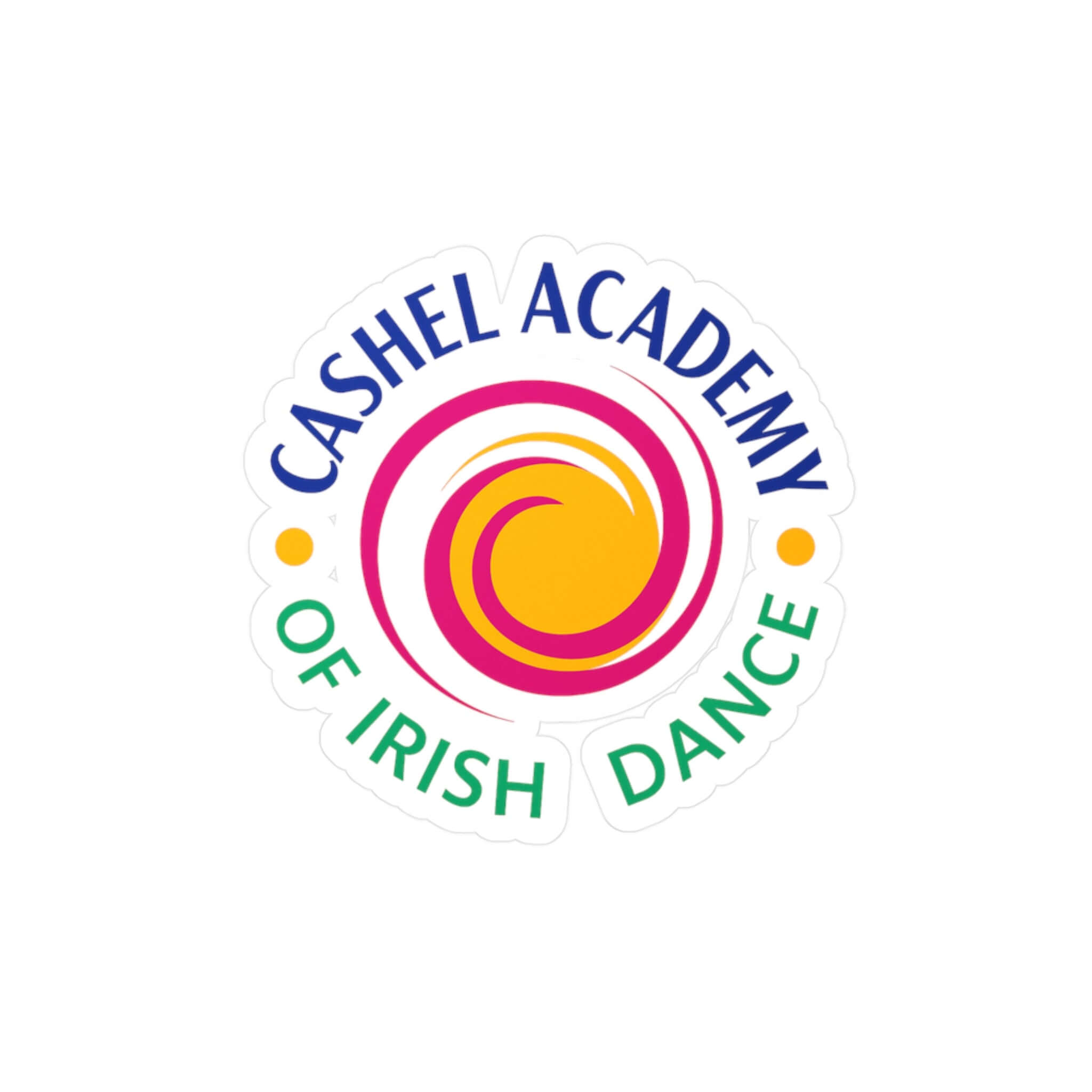 sticker, Cashel Academy of Irish Dance Sticker, Irish Dance School Logo Merch, Spirit Wear, Dance Gifts