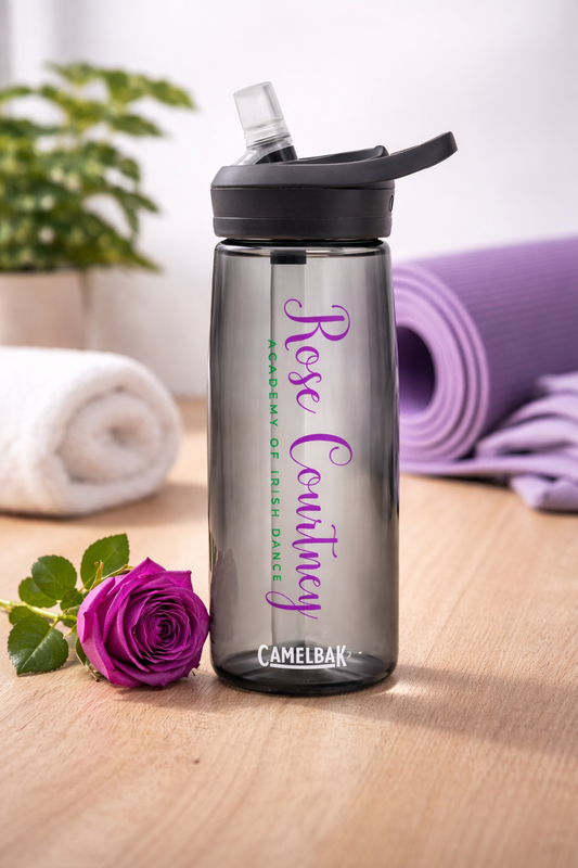Personalized Irish Dance Water Bottle - Rose Courtney