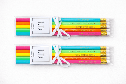 Worlds 2026 Celebration Pencil Set 🌍✨
