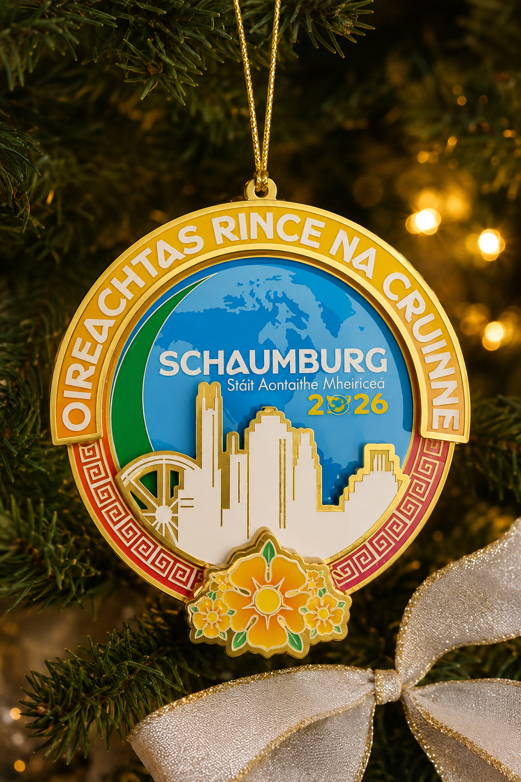 Irish Dance Worlds: CLRG  Worlds 2026 Ornament