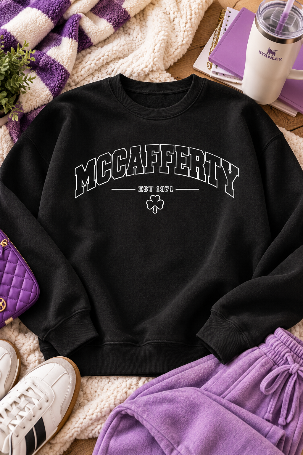 McCafferty Heritage Embroidered Crewneck