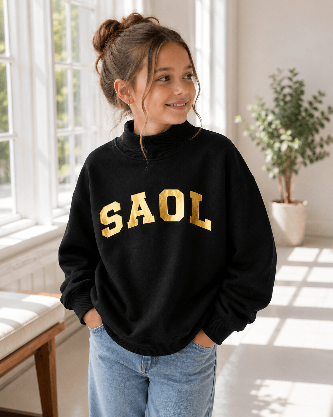 SAOL Mockneck Sweatshirt- **Pre-order, ships by Oct 1**