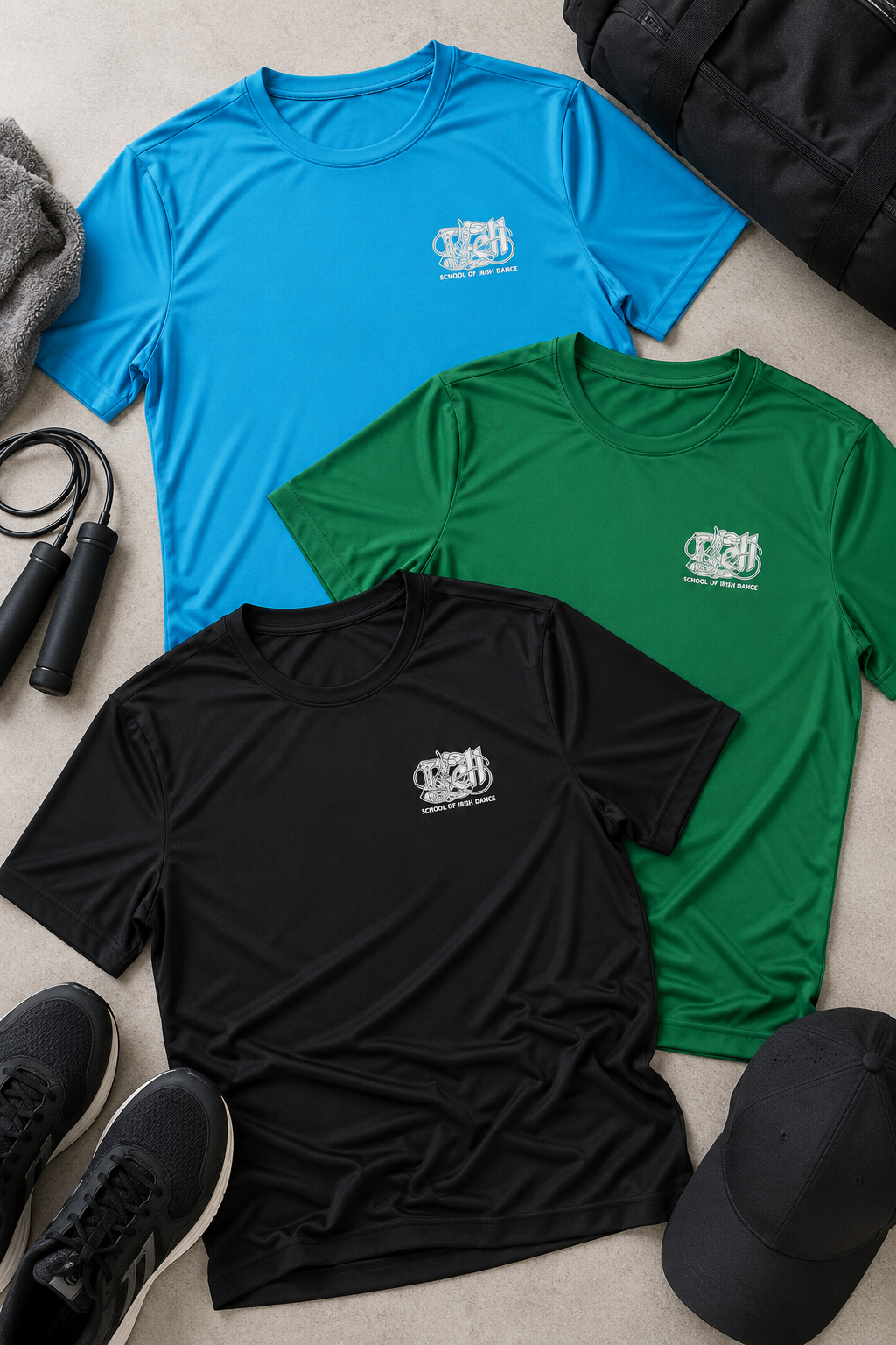 Bell School of Irish Dance Adult Sport-Tek Performance T-Shirt